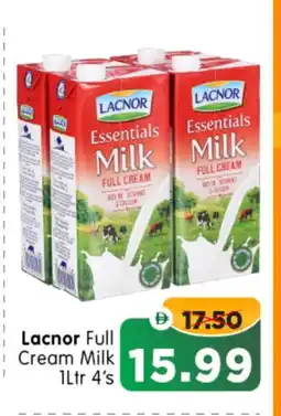 Al Madina Hypermarket LACNOR Full Cream Milk offer
