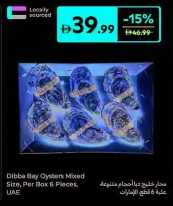 Carrefour Dibba Bay Oysters Mixed Size offer