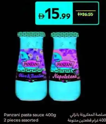 Carrefour Panzani pasta sauce Assorted offer