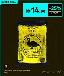 Carrefour The swan vietnam jasmine rice offer