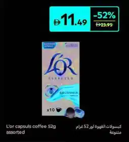 Carrefour L'Or capsuls coffee assorted offer