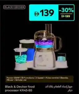 Carrefour Black & Decker food processor KR43-B5 offer