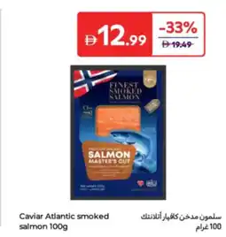 Carrefour Caviar Atlantic smoked salmon offer