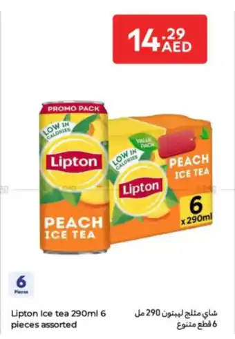 Carrefour Lipton Ice tea assorted offer