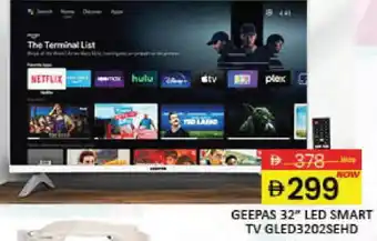 Mango Hypermarket LLC GEEPAS Smart TV offer