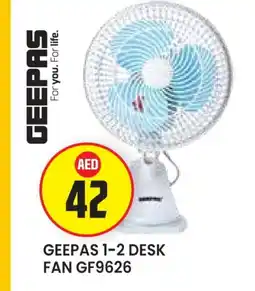 Baniyas Spike Hypermarket GEEPAS Fan offer