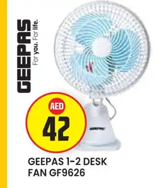 Baniyas Spike Hypermarket GEEPAS Fan offer