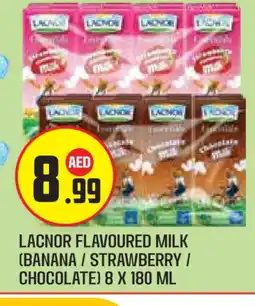 Baniyas Spike Hypermarket LACNOR Flavoured Milk offer