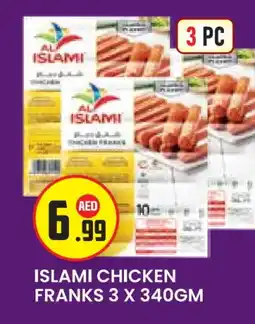 Baniyas Spike Hypermarket AL ISLAMI Chicken Franks offer