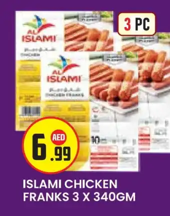 Baniyas Spike Hypermarket AL ISLAMI Chicken Franks offer
