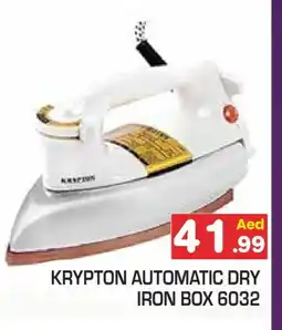 Baniyas Spike Hypermarket KRYPTON Ironbox offer