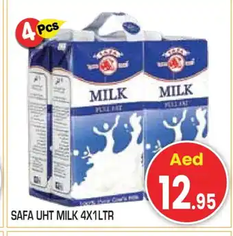 Baniyas Spike Hypermarket SAFA Long Life / UHT Milk offer