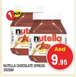 Baniyas Spike Hypermarket NUTELLA Chocolate Spread offer