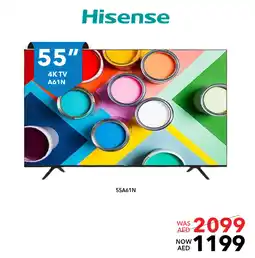 Sharaf DG Hisense 4K TV 55A61N offer