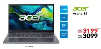 Sharaf DG Acer Aspire 15 NXJCJEM003 offer