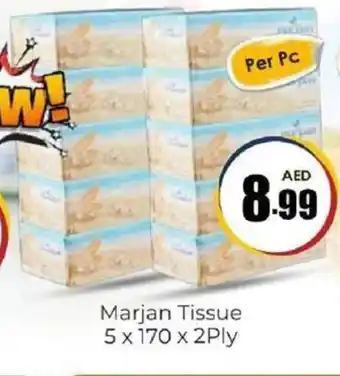 Amber Marjan Tissue offer