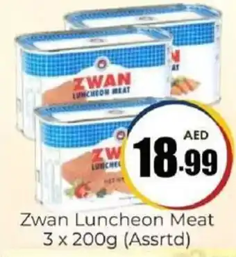 Amber Zwan Luncheon Meat offer