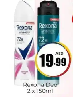 Amber Rexona Deo offer