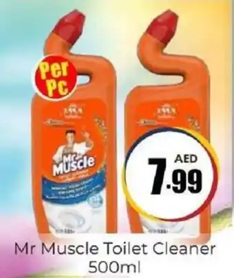 Amber Mr Muscle Toilet Cleaner offer