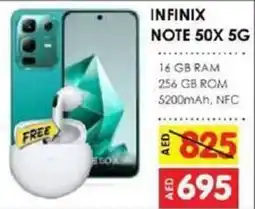 Amber Infinix note 50X 5G offer