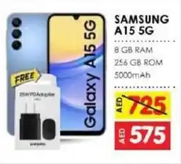 Amber Samsung A15 5G offer