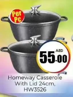 Amber Homeway Casserole With Lid HW3526 offer
