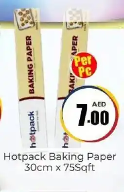 Amber Hotpack Baking Paper offer