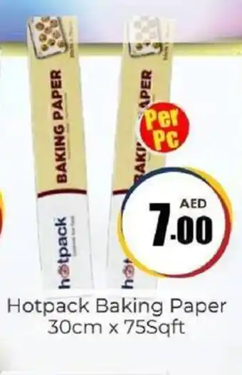 Amber Hotpack Baking Paper offer
