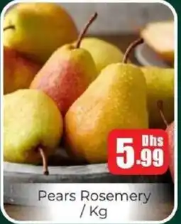 Amber Pears Pears Rosemery offer