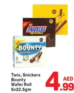 Day To Day Twix, Snickers Bounty Wafer Roll offer