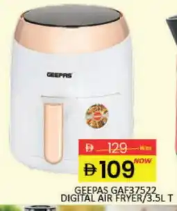 Mango Hypermarket LLC GEEPAS Air Fryer offer