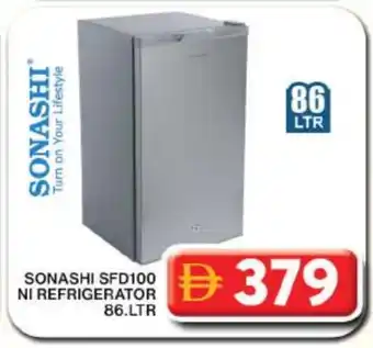 Grand Hyper Market SONASHI Refrigerator offer