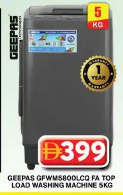 Grand Hyper Market GEEPAS Washer / Dryer offer