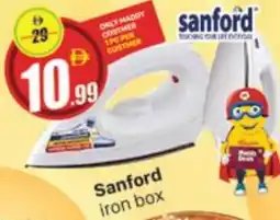 Al Madina SANFORD Ironbox offer