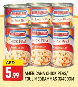 Al Madina AMERICANA Chick Peas offer