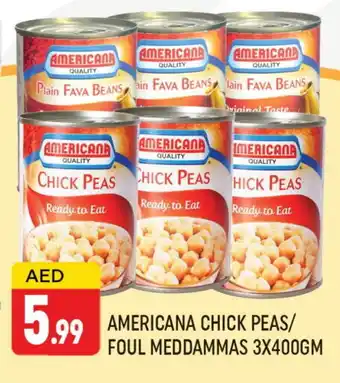 Al Madina AMERICANA Chick Peas offer