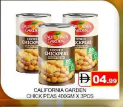 Mango Hypermarket LLC CALIFORNIA GARDEN Chick Peas offer