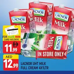 Al Madina LACNOR Full Cream Milk offer