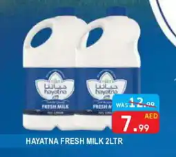 United Hypermarket HAYATNA Fresh Milk offer