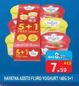 United Hypermarket HAYATNA Yoghurt offer