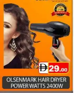 Mango Hypermarket LLC OLSENMARK Hair Appliances offer
