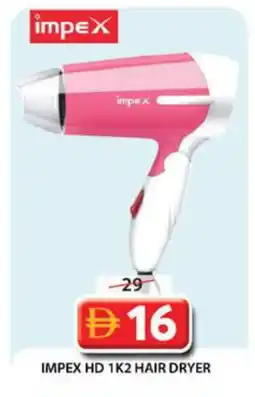 Grand Hyper Market IMPEX Hair Appliances offer