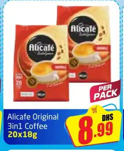 Delta Centre ALI CAFE Coffee 3in1 offer