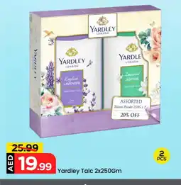 Mark & Save YARDLEY Talcum Powder offer
