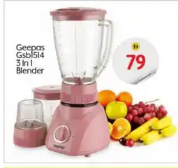 Bigmart GEEPAS Mixer / Grinder offer