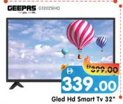 Al Madina Hypermarket GEEPAS Smart TV offer