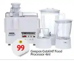 Bigmart GEEPAS Food Processor offer