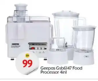 Bigmart GEEPAS Food Processor offer