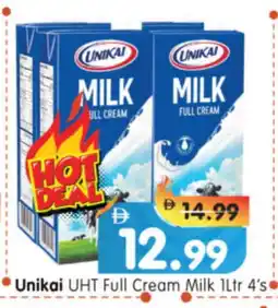 Al Madina Hypermarket UNIKAI Full Cream Milk offer