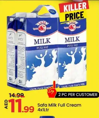 Mark & Save SAFA Full Cream Milk offer